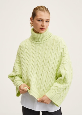 MANGO Sweater 'Calera' in Yellow: front
