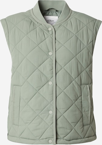 Vestă de la s.Oliver pe verde: față