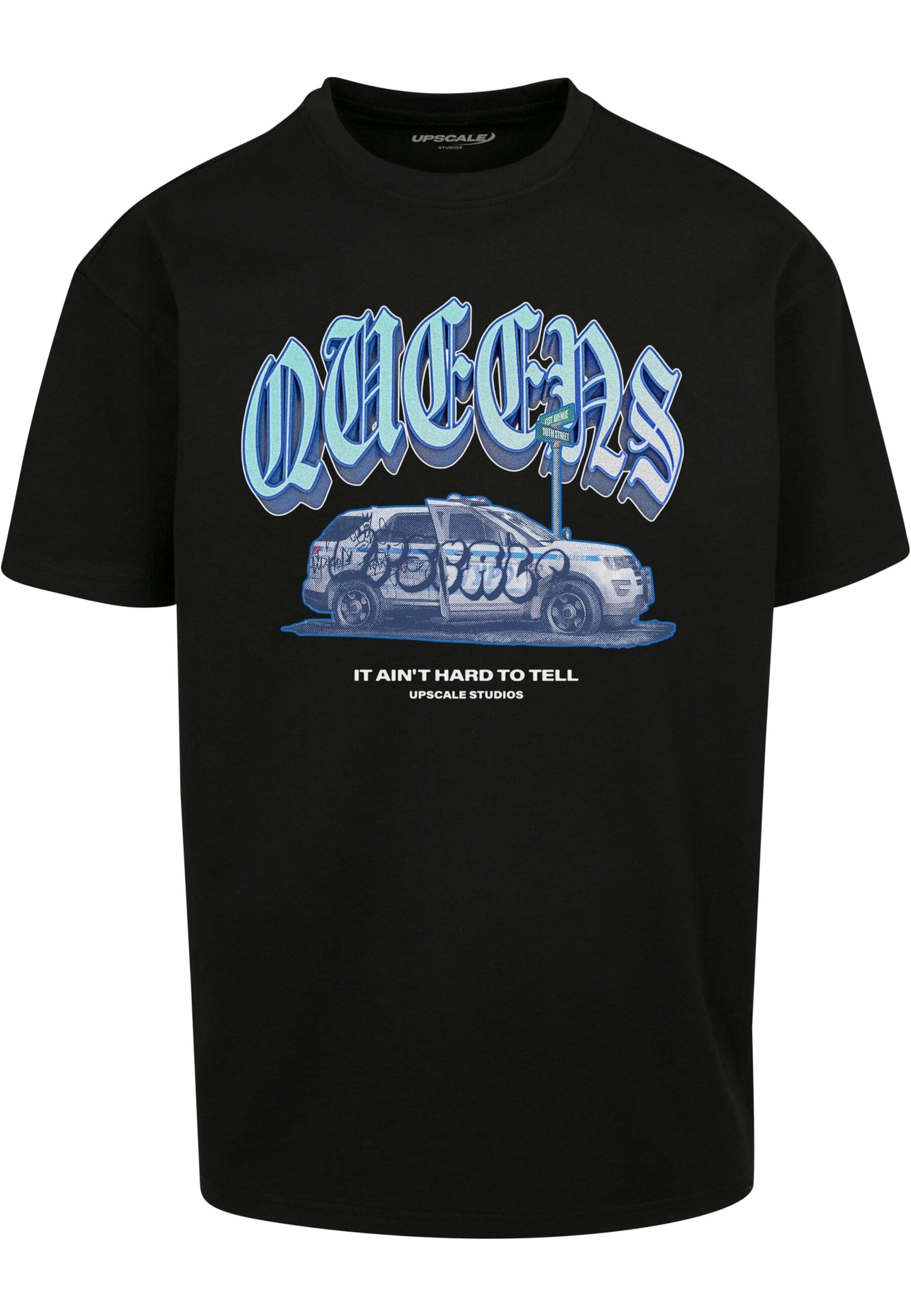 MT Upscale T-Shirt in Schwarz: Vorderseite