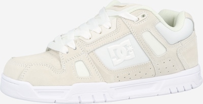 DC Shoes Matalavartiset tennarit 'STAG' värissä vaaleabeige / valkoinen, Tuotenäkymä
