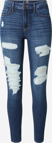 HOLLISTER Skinny Jeans in Blauw: voorkant