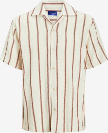 Jack & Jones Plus Рубашка 'JORCOBA' в Белый: спереди