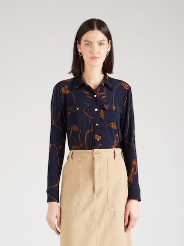 Camicia da donna 'CORWIN' di Lauren Ralph Lauren in blu: frontale