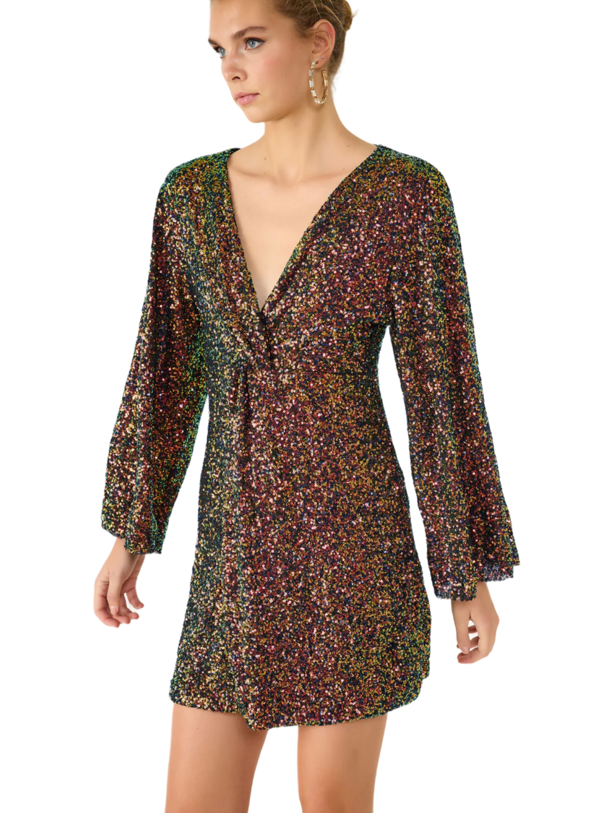 No Matter What Cocktail dress in Mixed colours: front