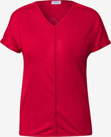 CECIL T-Shirt in Rot: Vorderseite