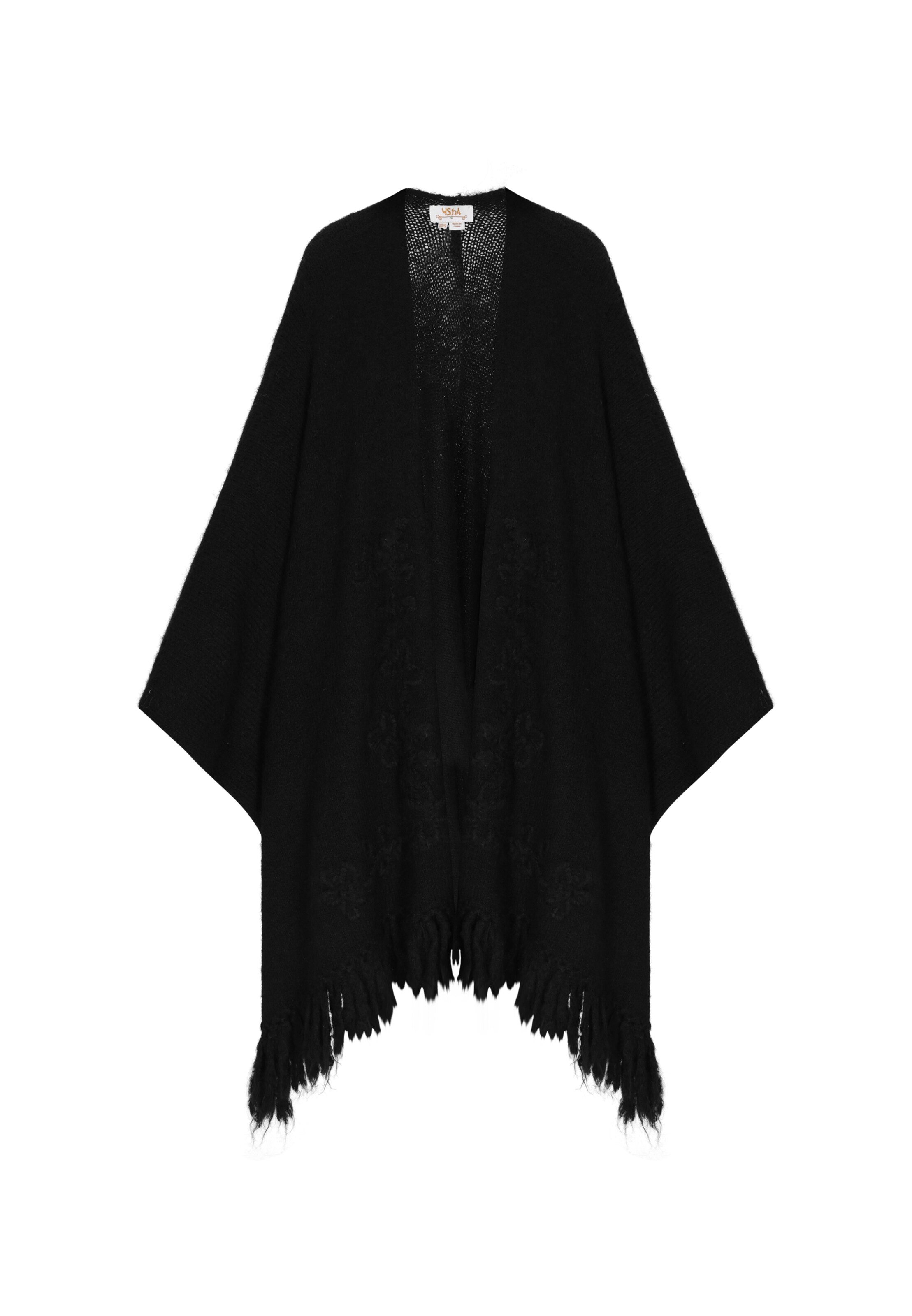 usha FESTIVAL Keps i svart: framsida