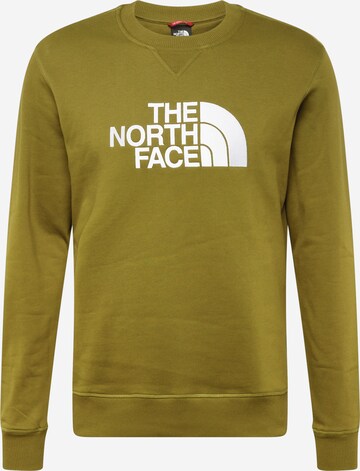 THE NORTH FACE Sweatshirt 'Drew Peak' in Groen: voorkant