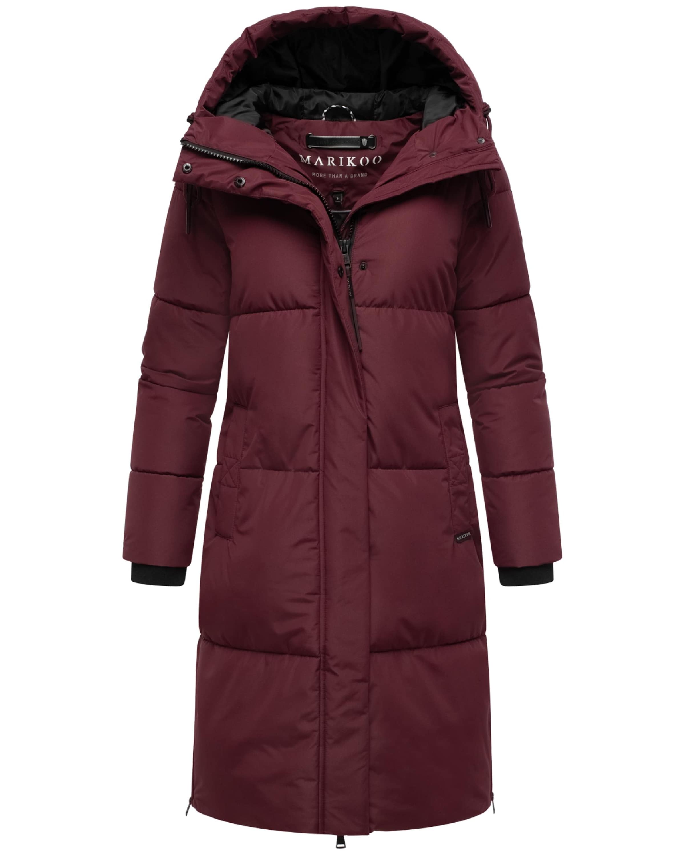 MARIKOO Зимнее пальто 'Michikoo XVI' в Красный: спереди