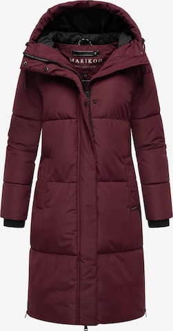 MARIKOO Płaszcz zimowy 'Michikoo XVI' w kolorze czerwony: przód