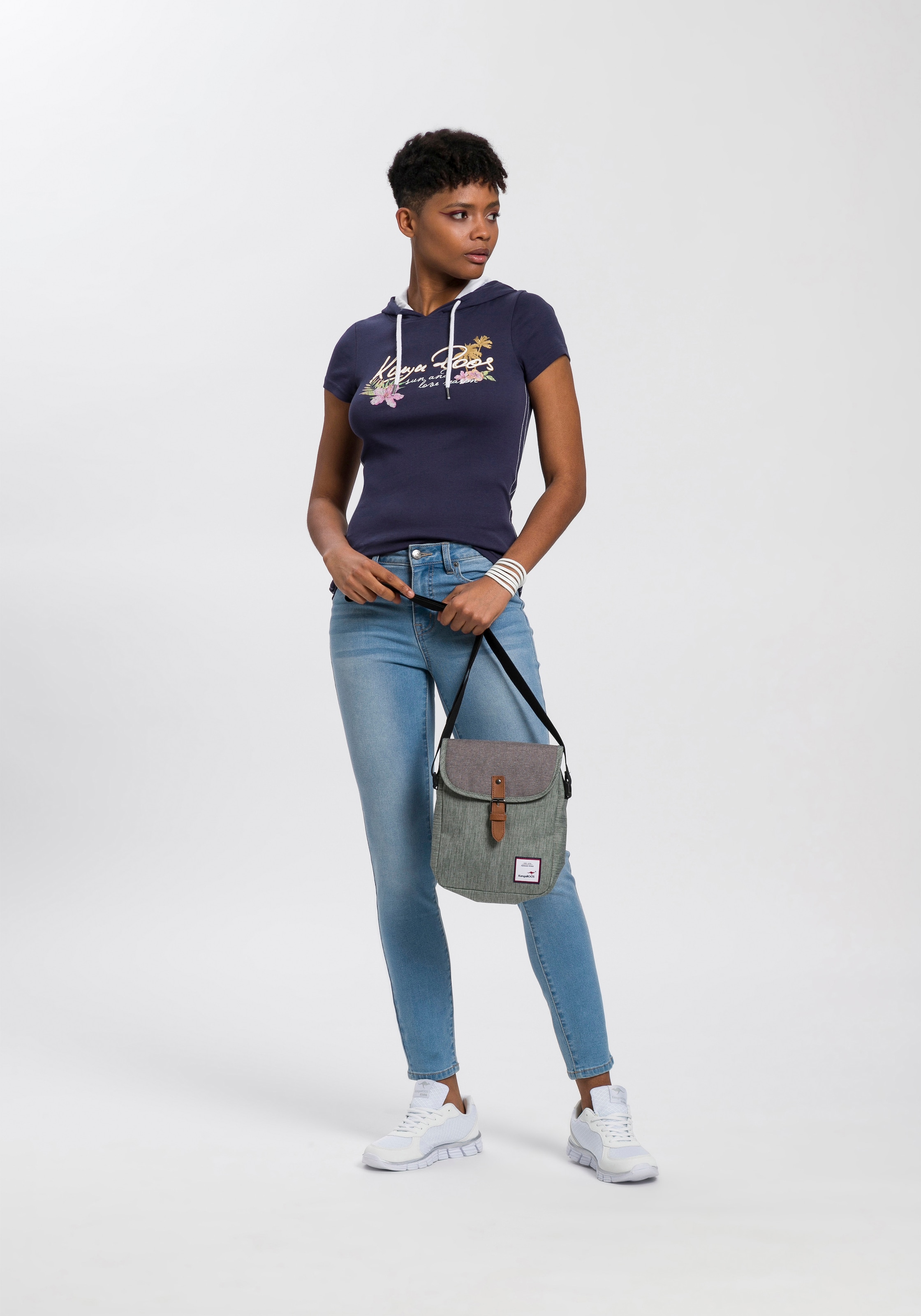 KangaROOS Skinny Jeans in Blue