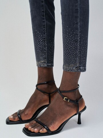 Salsa Jeans Skinny Jeans 'Secret' in Grijs