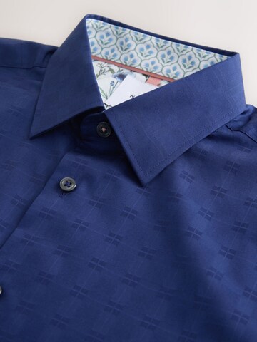 Coupe regular Chemise Next en bleu