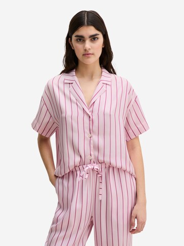 Marc O'Polo Pajama shirt ' Mix N Match ' in Pink: front