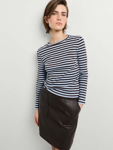 T-shirt Pepe Jeans en bleu : devant