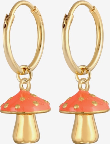 ELLI Earrings in Gold: front