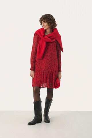 Robe 'Mikaela' Part Two en rouge