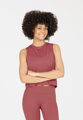 Athlecia Top Pacy V2 in Rot: Vorderseite