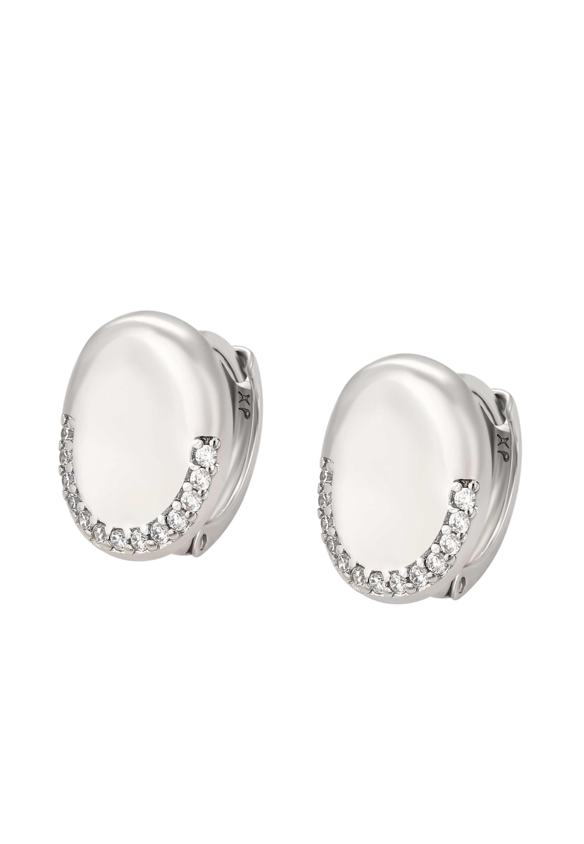 faina Brincos em prata / transparente, Vista do artigo