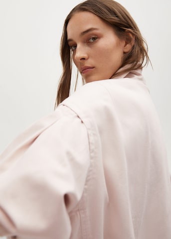 MANGO Between-Season Jacket 'Eureka' in Pink