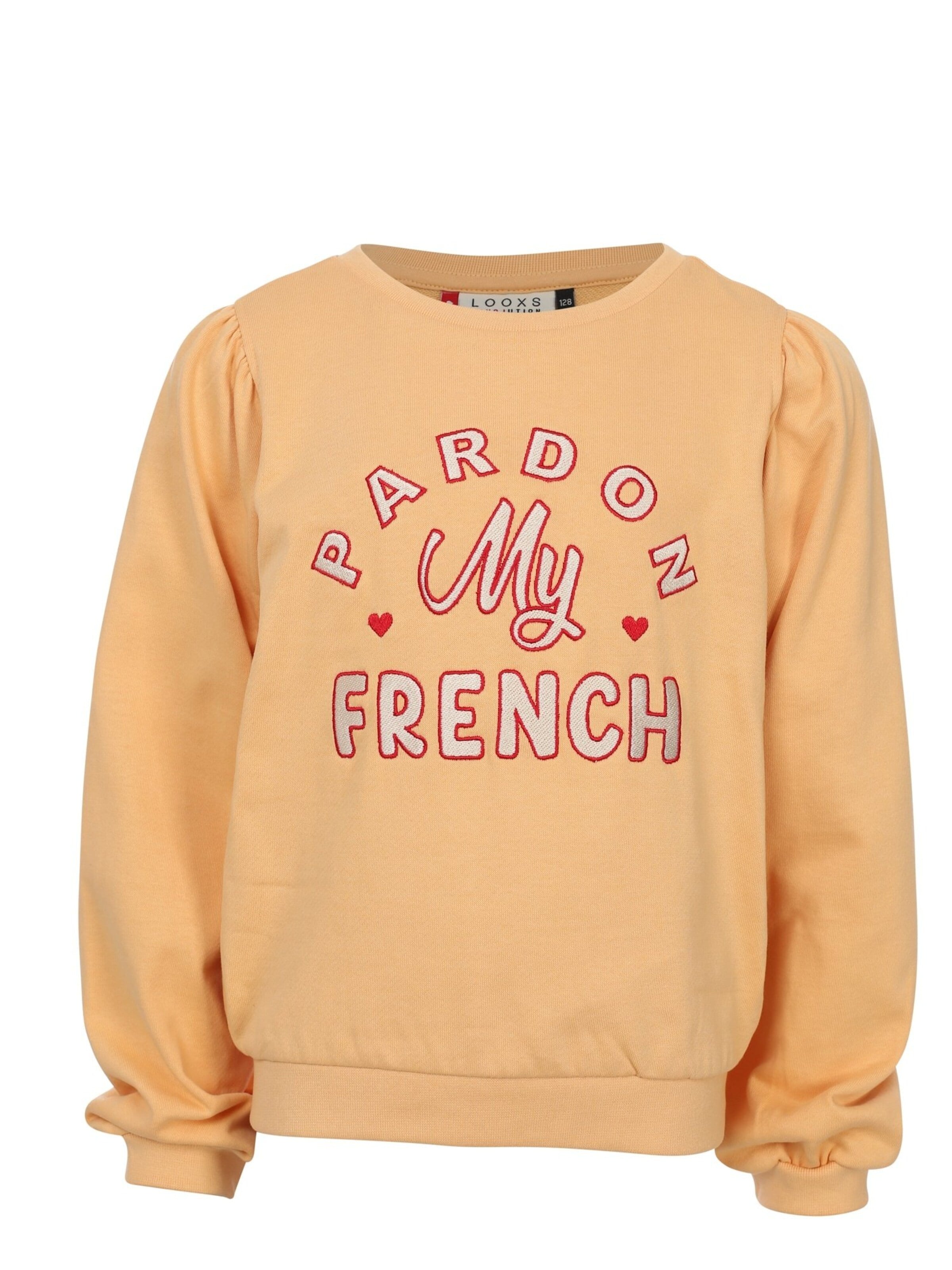 Looxs Revolution Sweatshirt in Yellow: front