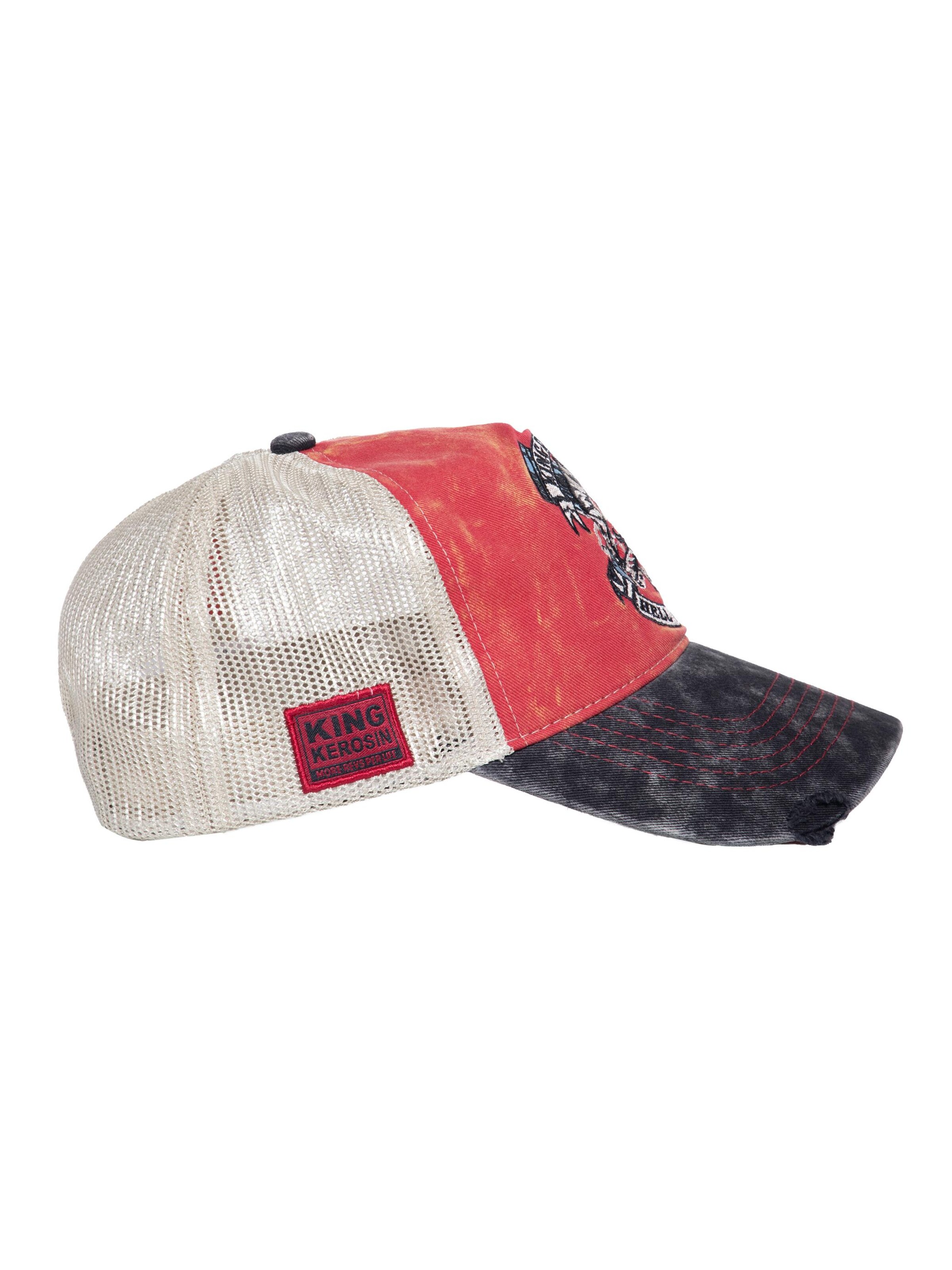 King Kerosin Cap 'Hell Chapter' in Red