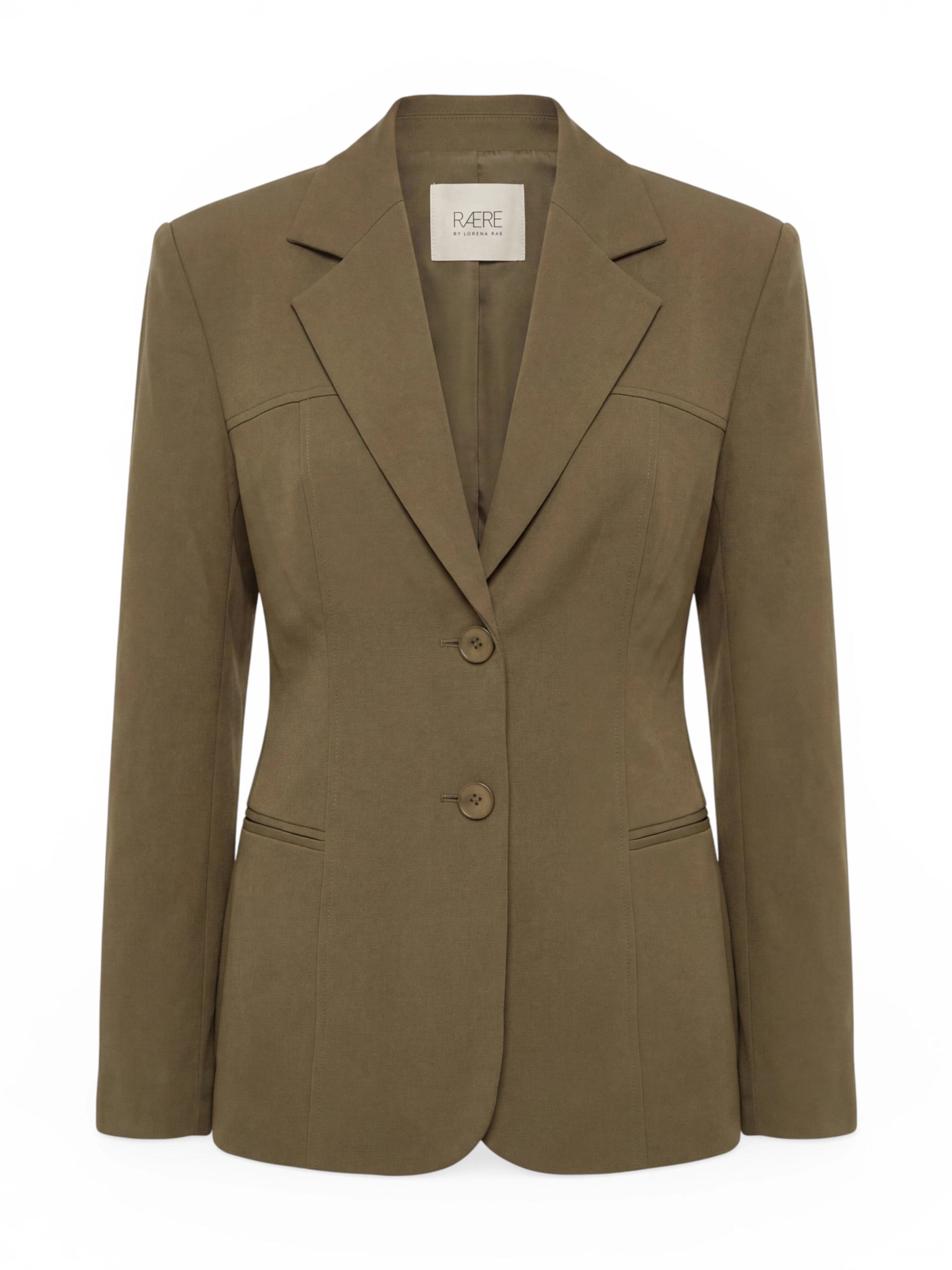 RÆRE by Lorena Rae Blazer 'Cosima' in 34 in Green, Item view