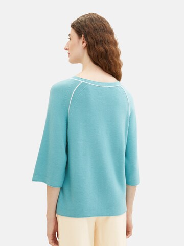 TOM TAILOR Pullover in Blau