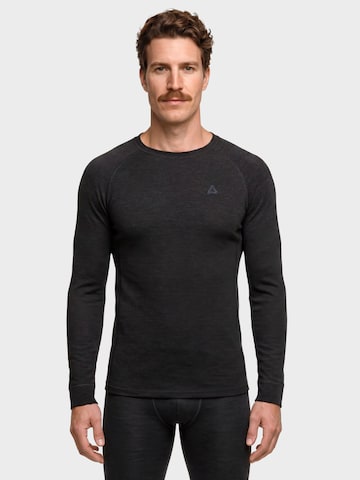 Schöffel Functioneel shirt in Zwart: voorkant