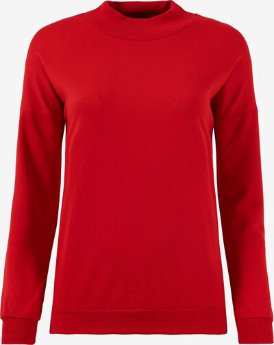 LELA Sweatshirt in feuerrot, Produktansicht