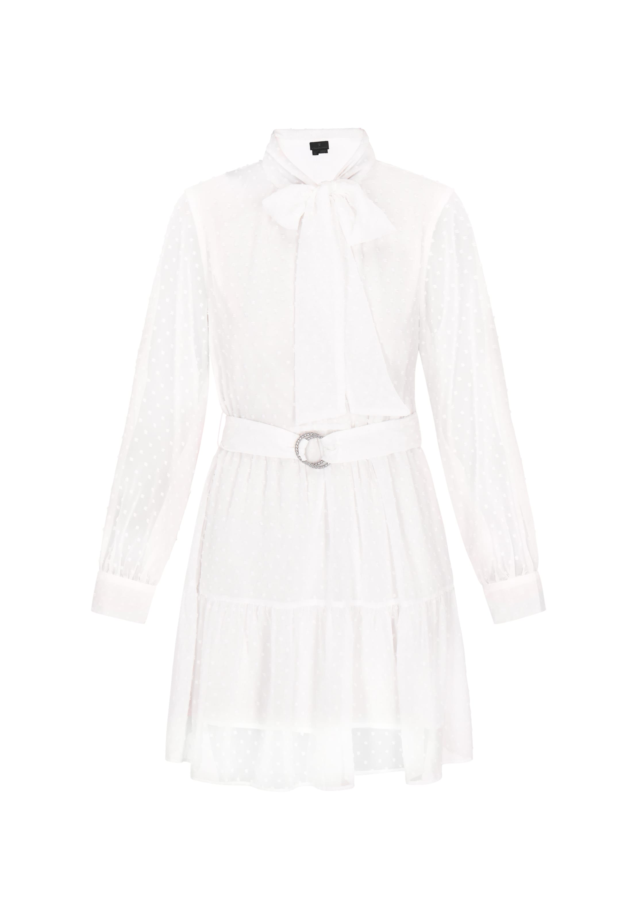 Abito camicia 'Classic Look' DreiMaster Klassik di colore bianco, Visualizzazione prodotti