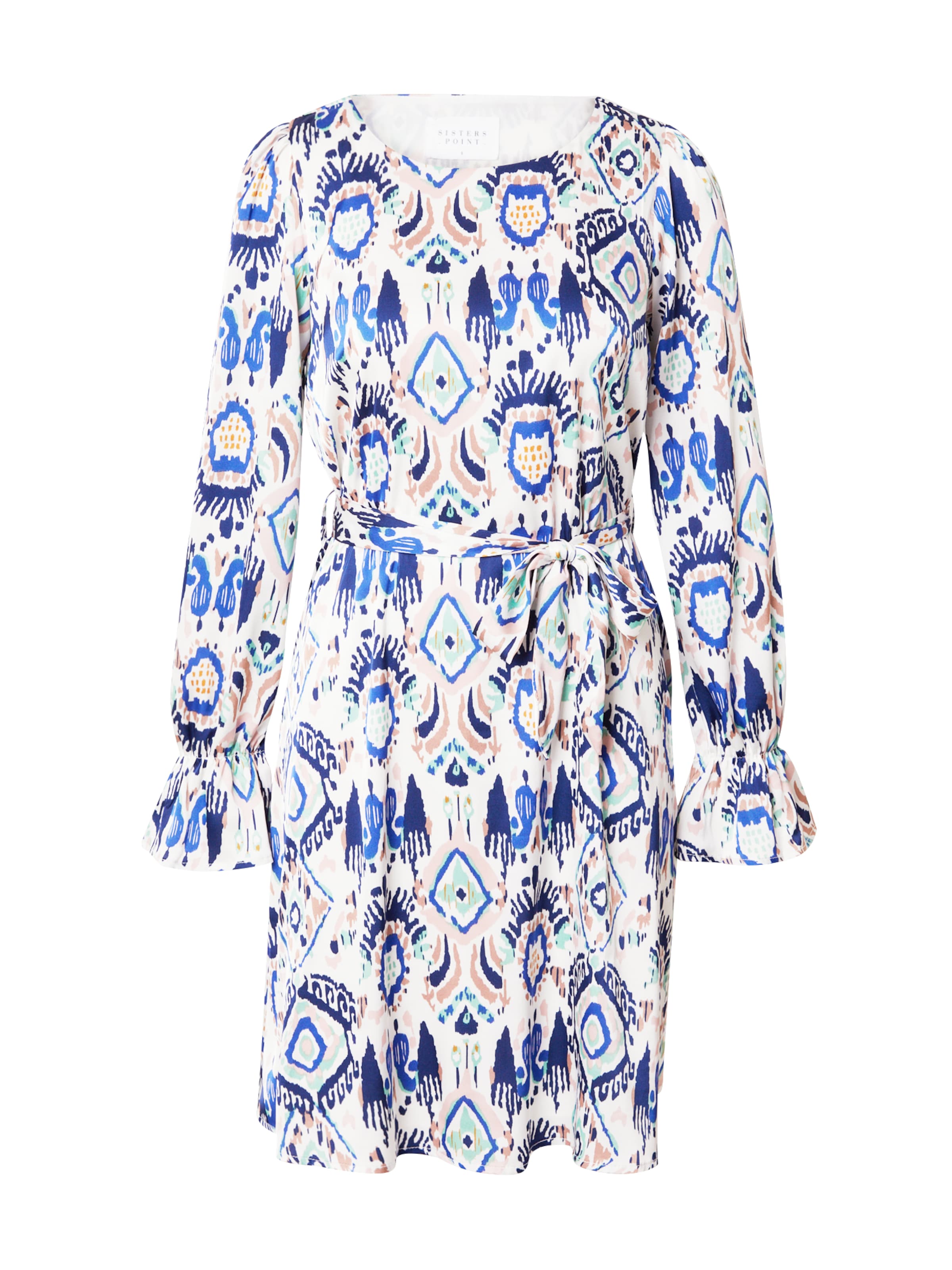 SISTERS POINT Šaty 'NOKI-DR28' - Modrá: predná strana