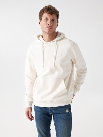 Salsa Jeans Sweatshirt in Beige: voorkant