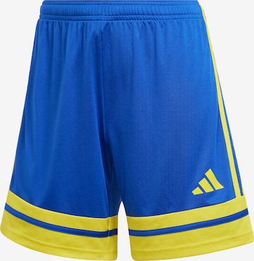 ADIDAS PERFORMANCE Workout Pants 'Squadra 25' in Blue: front