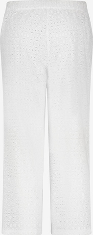 Bootcut Pantalon Betty & Co en blanc