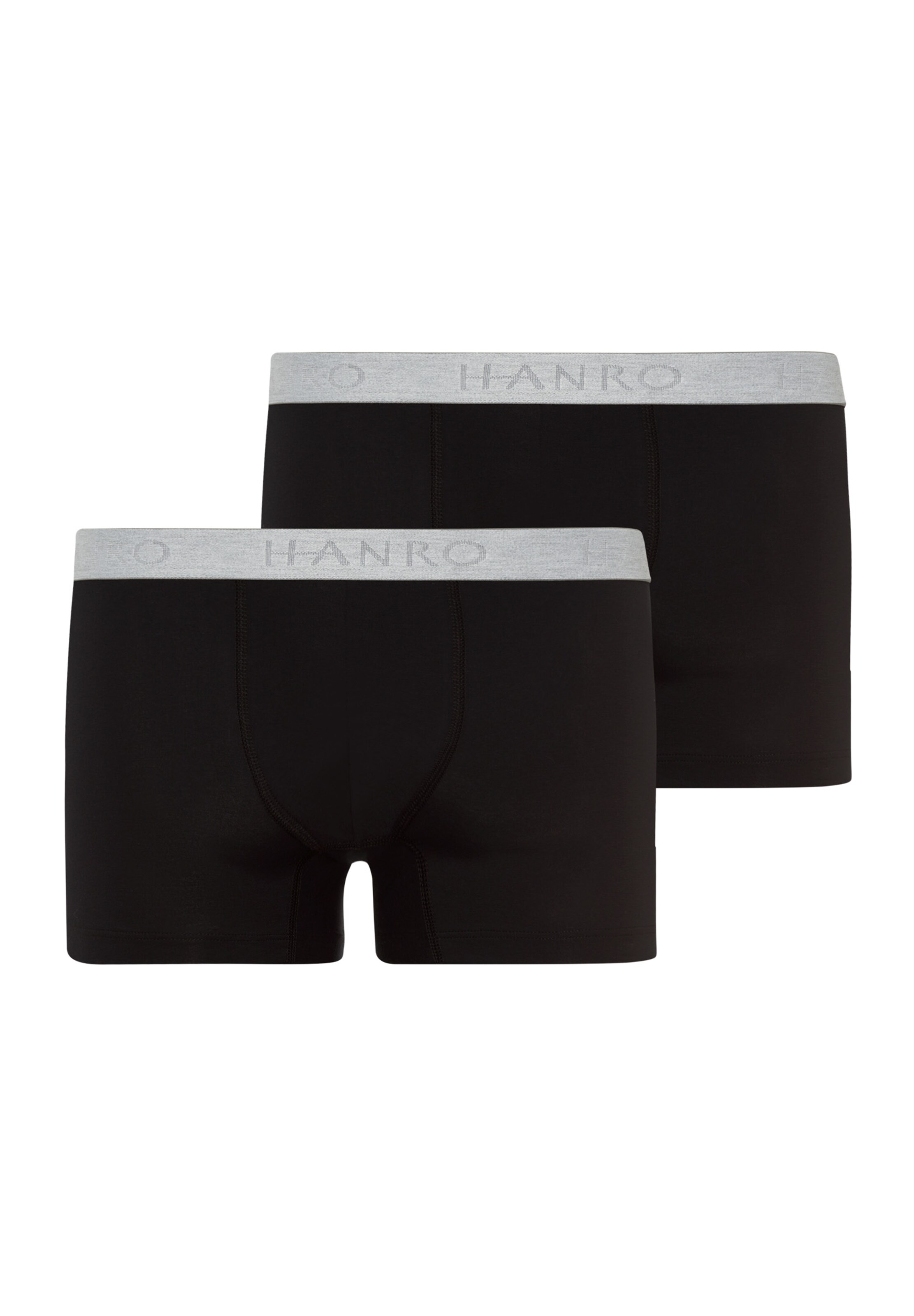 Hanro - Boxers 'Essentials' em preto: frente
