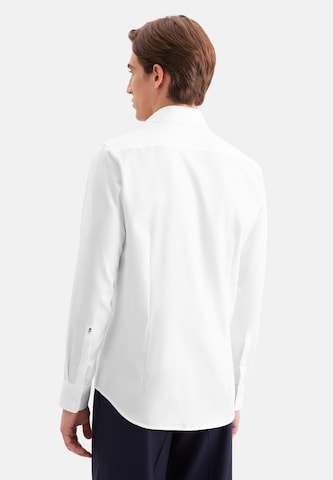 Coupe slim Chemise business SEIDENSTICKER en blanc