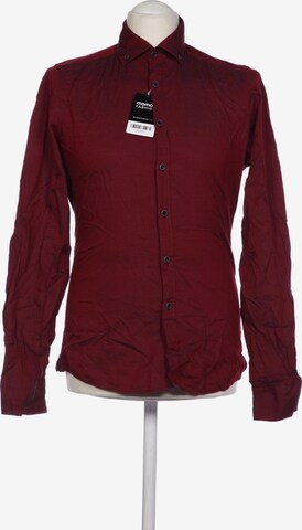 OLYMP Button Up Shirt in S in Red: front