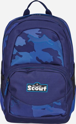 SCOUT Rugzak in Blauw: voorkant