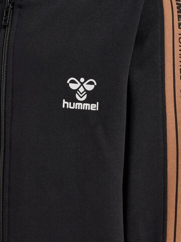 Hummel Athletic Zip-Up Hoodie 'STREET ' in Black