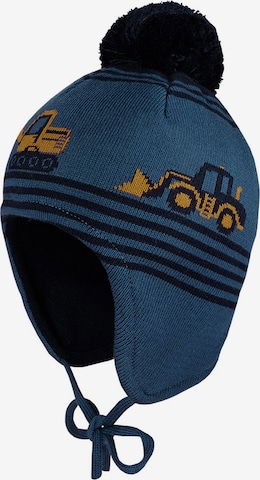 MAXIMO Beanie in Blue: front