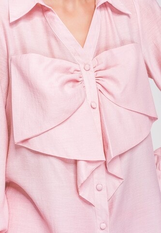 Ombre Bluse in Pink