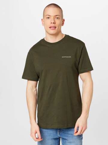 anerkjendt Shirt 'AKKIKKI' in Green: front