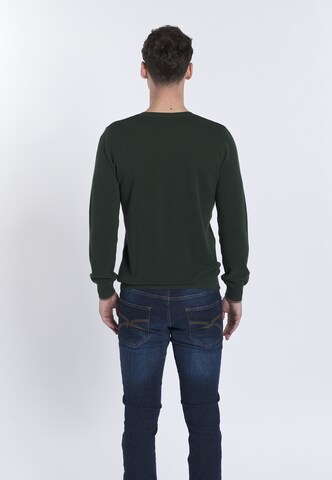 DENIM CULTURE Sweater ' ROMEO ' in Green