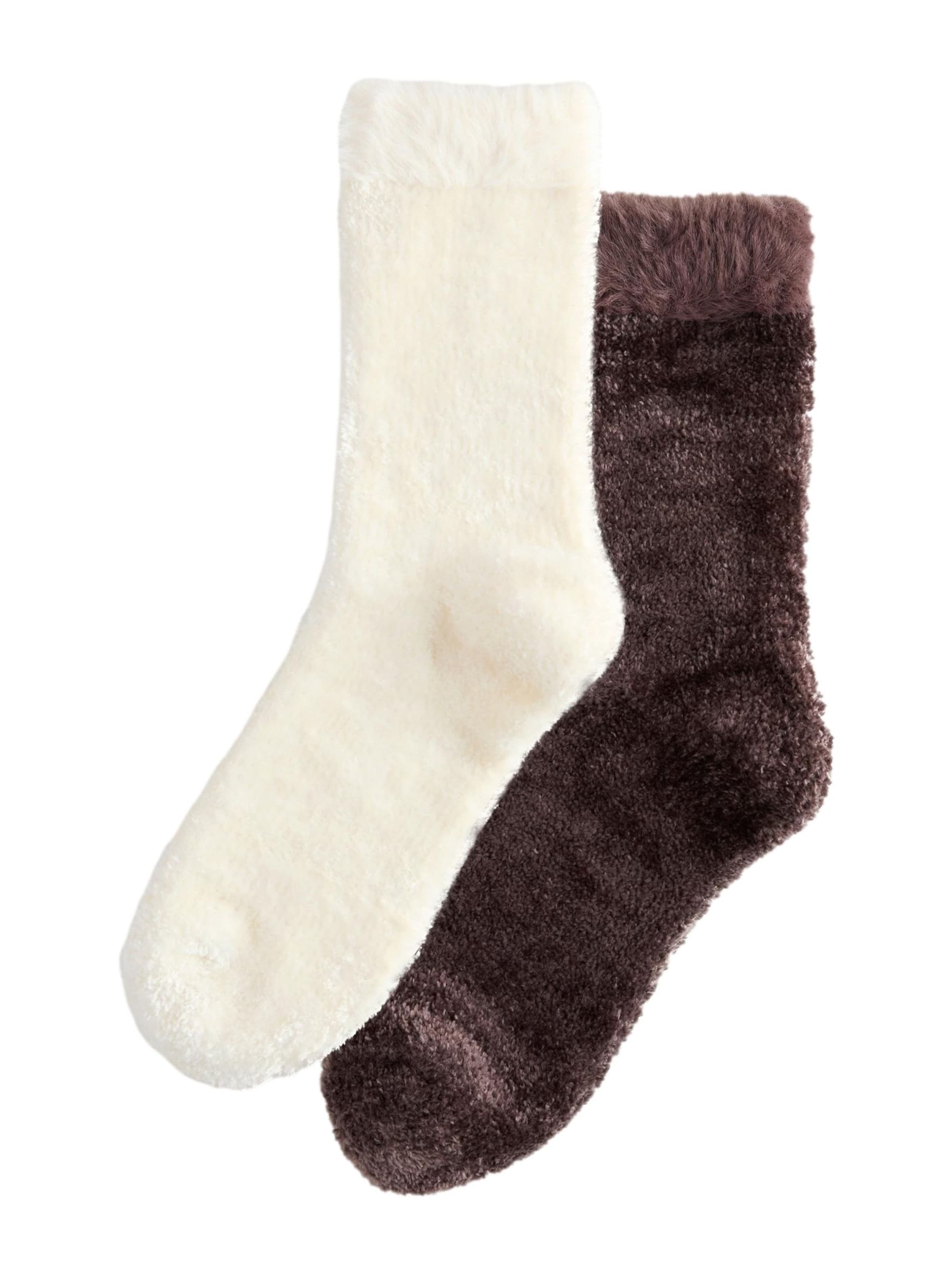 Next Sockor i beige: framsida