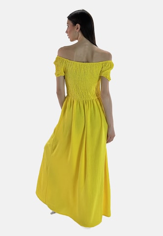 Elara Sommerkjole i gul