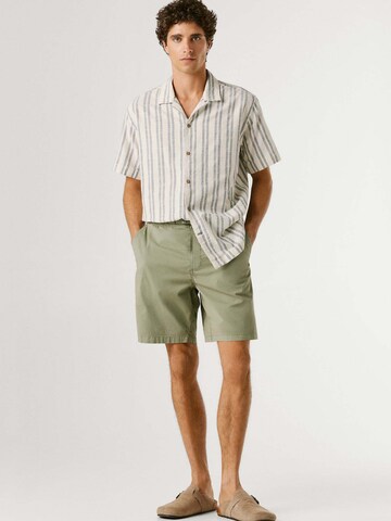 Loosefit Pantalon Pepe Jeans en vert