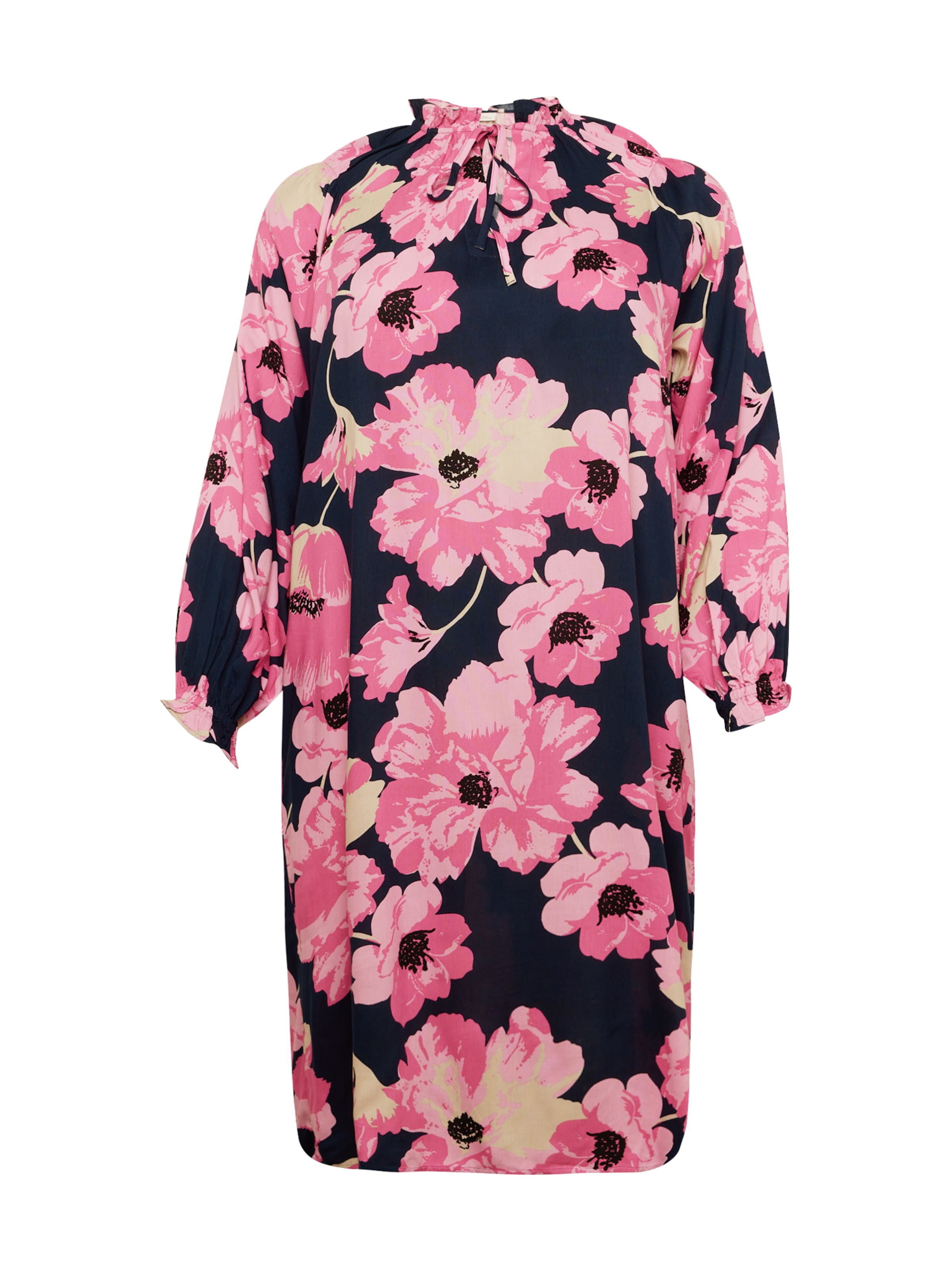 ONLY Carmakoma Sukienka w kolorze niebieski: przód