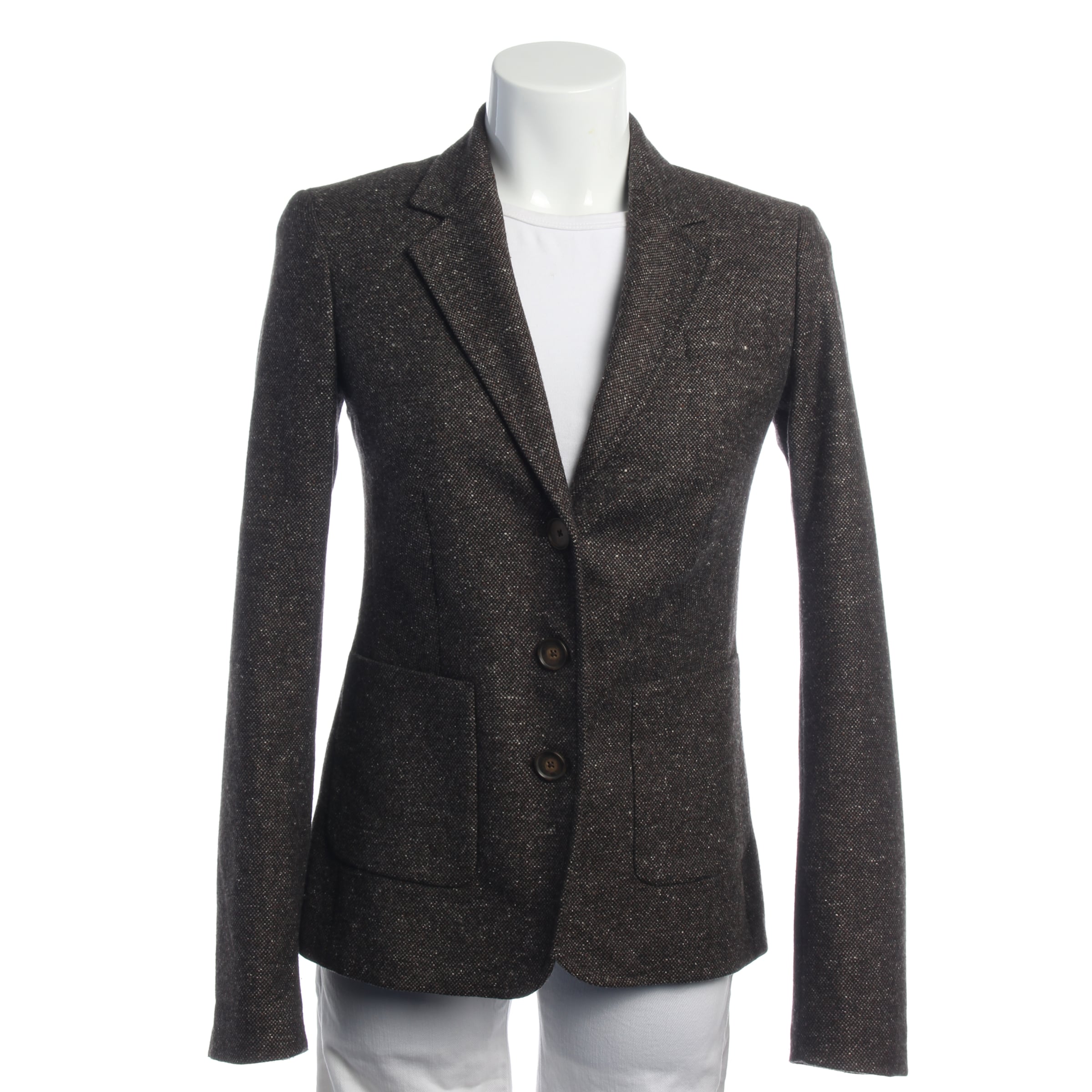 TOMMY HILFIGER Blazer XS in Braun: Vorderseite