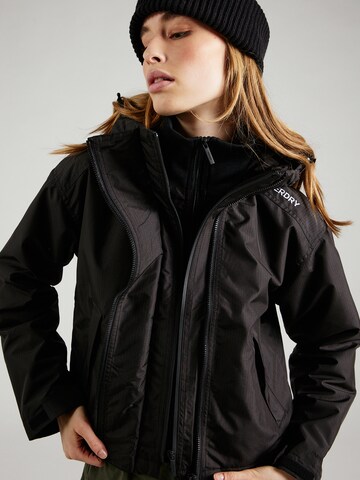 Superdry Jacke  'CODE' in Schwarz