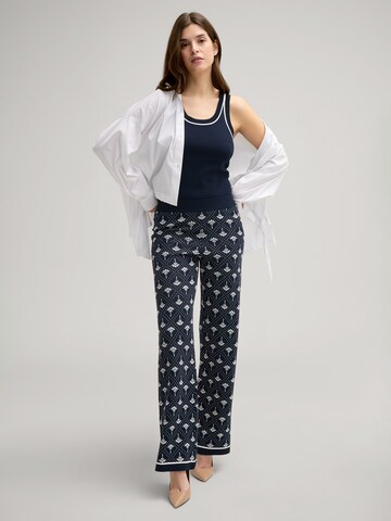 JOOP! Knitted top 'Kadi' in Blue